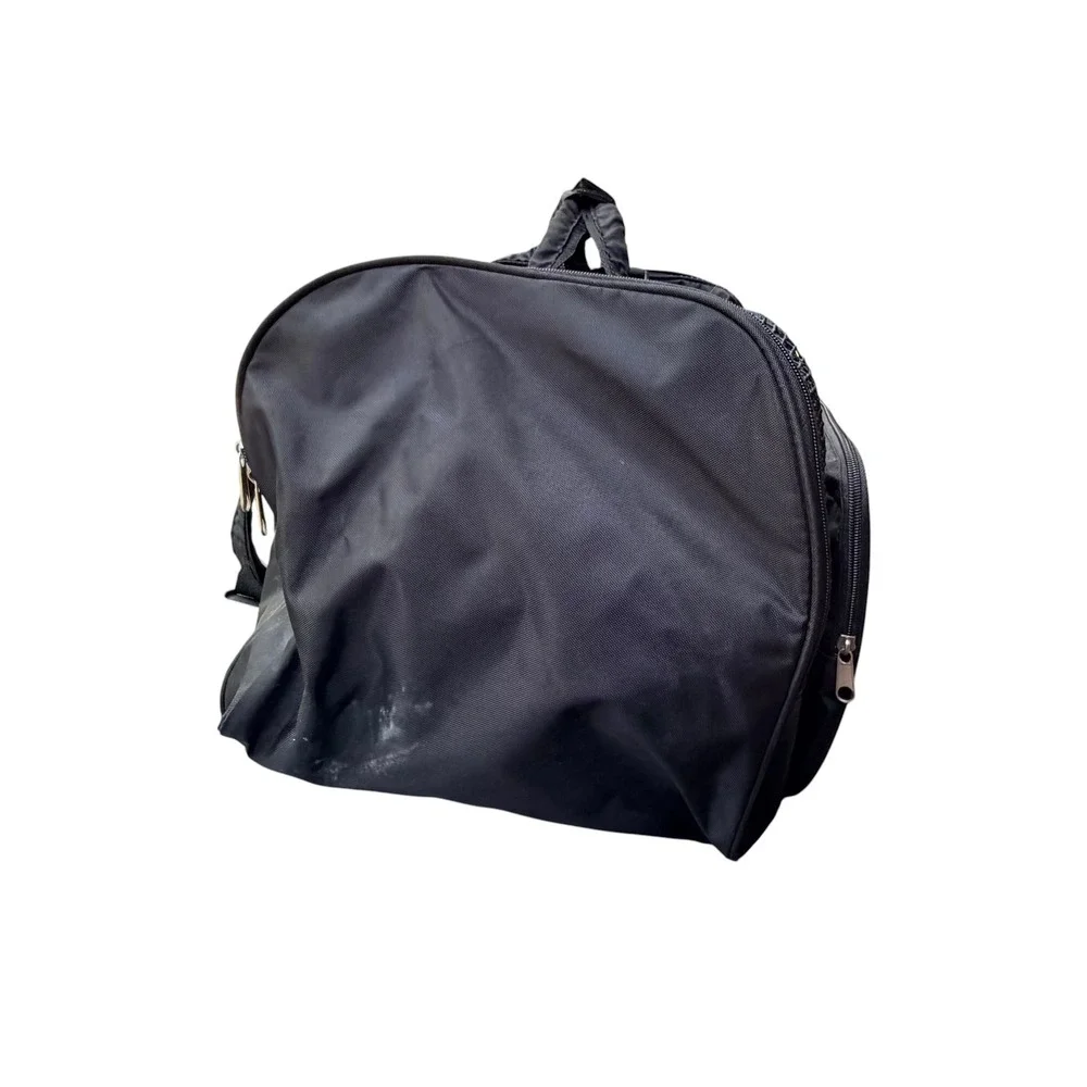 Vintage 1998 Starter Super Bowl XXXII Duffel Bag Black Crown Royal NFL San Diego